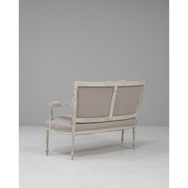 1900s French Louis XVI Settee For Sale - Image 12 of 18