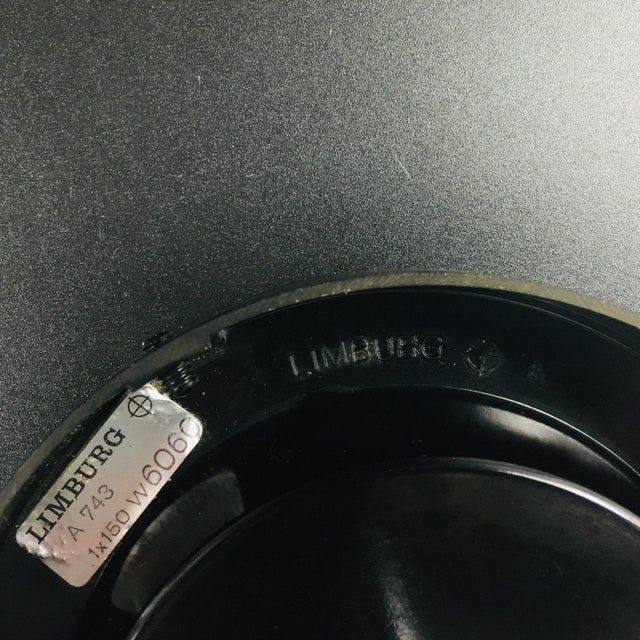 Mid-Century Modern Large Model 6060 Mushroom Table Lamp from Glashütte Limburg, Germany, 1970s For Sale - Image 3 of 12