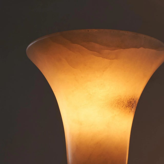 Alabaster Table Lamps, 1970s, Set of 2 For Sale - Image 4 of 9