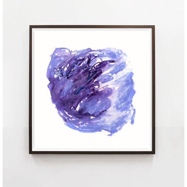 Molly Frances "Biomorphs and Blooms No. 13" Abstract – 40" X 40" For Sale - Image 4 of 4