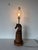 Brown Vintage Equestrian Carved Wooden Horse Table Lamp For Sale - Image 8 of 12