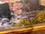 Mid-Century Modern 1970s Charming Oil Painting: Maritime Harbor Scene With Sailboats, on Canvas and Framed - Signed For Sale - Image 3 of 12