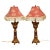 Gold Urn Form Table Lamps with Shades - A Pair For Sale - Image 13 of 13