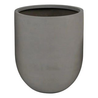 Conical Grey Planter Medium For Sale