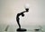 Vintage Art Deco table lamp for sale. It's a beautiful lamp from the 1970's / 1980's, and is made of molded fiberglass....