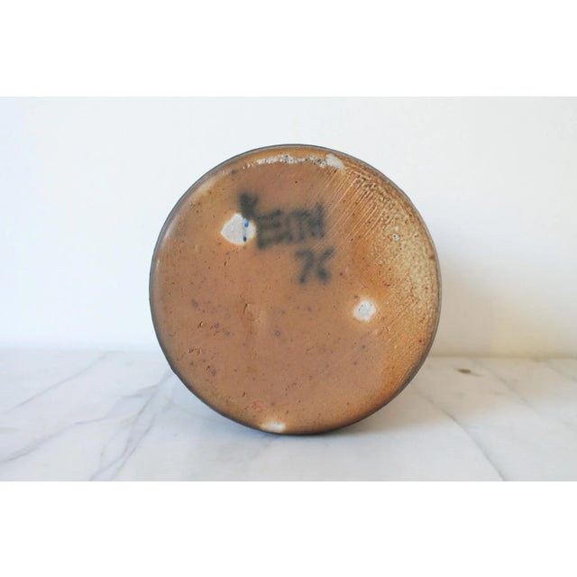 Ceramic 1970's Studio Art Pottery Vessel or Vase For Sale - Image 7 of 7