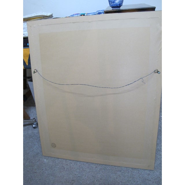 Printmaking Materials Emile Lassalle After Achille Deveria 19thc Lithograph Cupid Comforting Psyche For Sale - Image 7 of 7