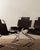 Italian Chrome and Cowhide Cantilever Dining Chairs, 1970s, Set of 4 For Sale - Image 6 of 18