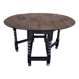19th Century English Gateleg Table For Sale