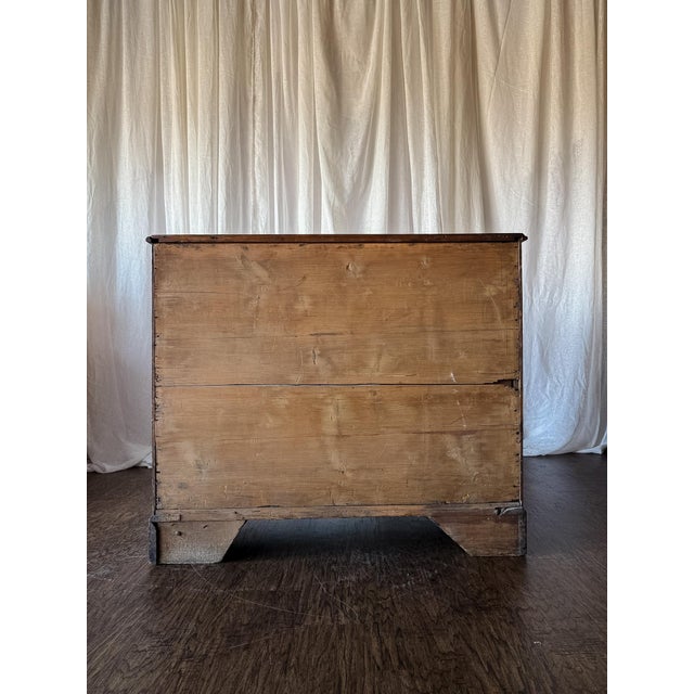 Late 19th Century Georgian Mahogany Four Drawer Chest For Sale - Image 6 of 7