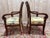 Antique Armchairs with Scrolled Back, Set of 2 For Sale - Image 6 of 11