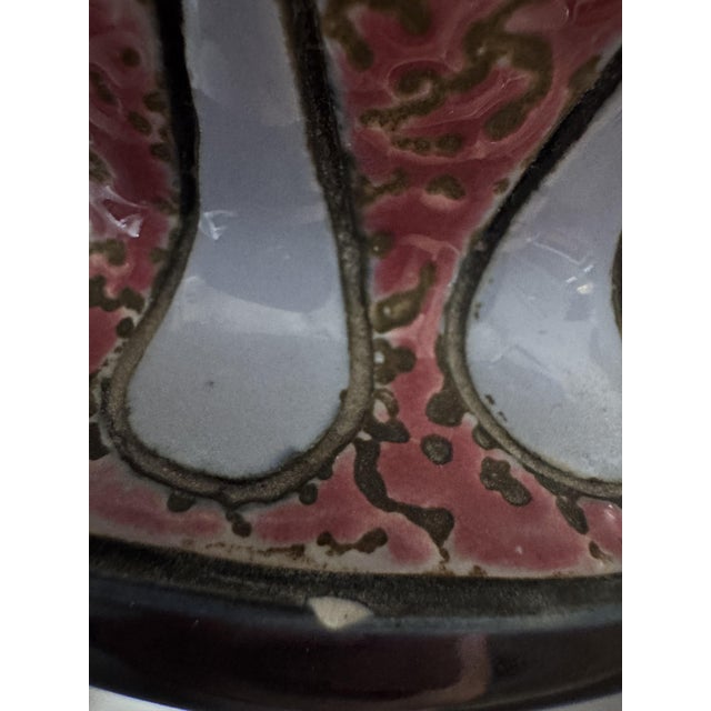 Antique Czechoslovak Secessionist Ceramic Ewer with Chariot, 1915 For Sale - Image 11 of 12
