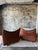 Vintage Cognac Leather Sling Lounge Chairs – Pair For Sale In New York - Image 6 of 18