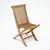 Set of Six Folding Teak Chairs, Danish, Mid-Century Modern Style For Sale - Image 4 of 9