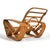 Paul Frankl 6-Band Rattan Pretzel Arm Chaise For Sale In Chicago - Image 6 of 9