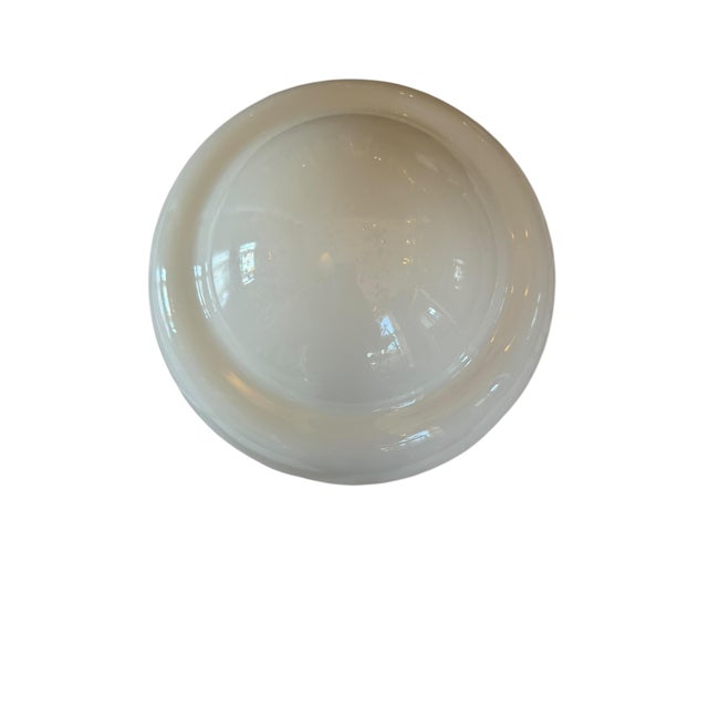 Fabulous nickleplate flushmount will look amazing in a hallway, kitchen or bathroom. Soft, ambient lighting. We have 3 of...