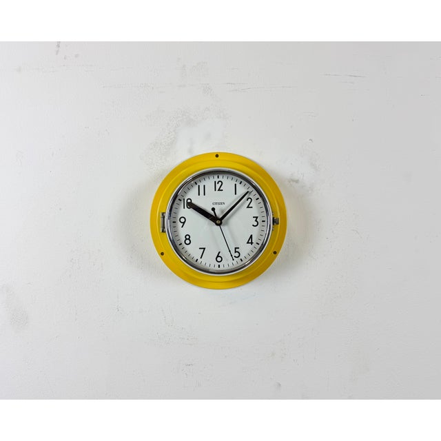 Vintage Citizen maritime slave clock designed during the 1970s and produced till 1990s. These clocks were used on large...
