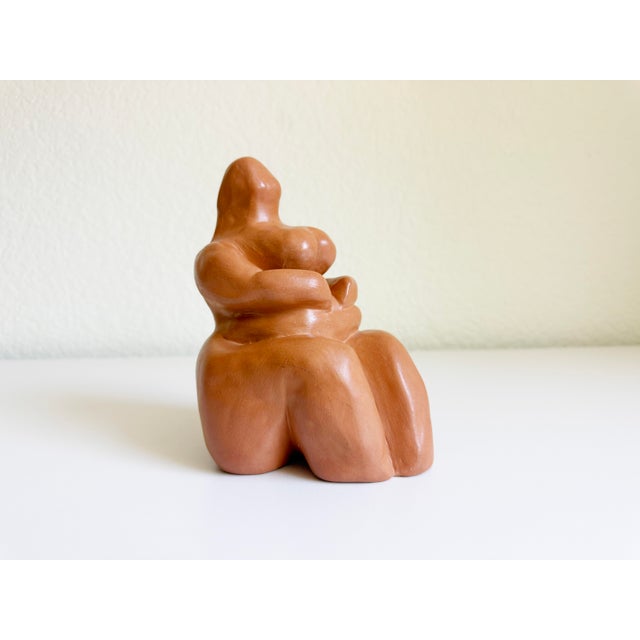 Rubenesque Red Clay Sculpture, Mid 20th Century For Sale In Sacramento - Image 6 of 8