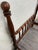 Brown Vintage Full Size Jenny Lind Cannonball Finial Spindle or Spool Bed For Sale - Image 8 of 17