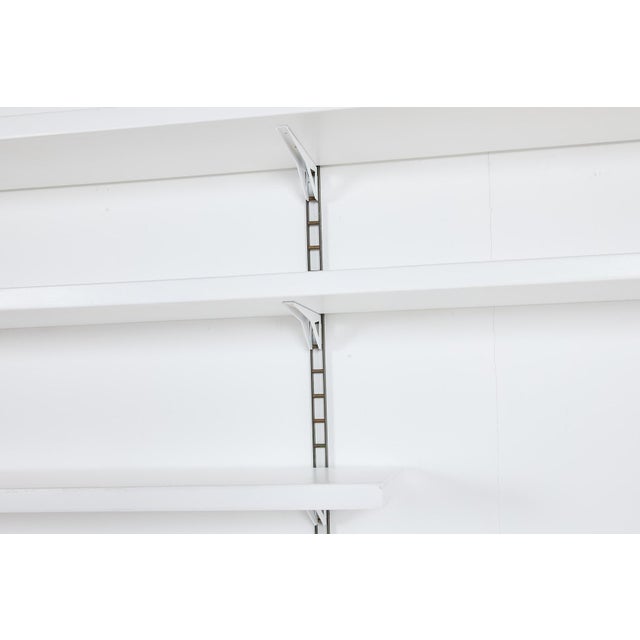 Mid-Century Modern Italian Modular Wall Shelving System, 1960s For Sale - Image 3 of 9