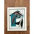 Mid-Century Modern Vintage Original Abstract Oil Painting on Canvas For Sale - Image 3 of 12