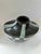 Ceramic Large Signed Architectural Studio Pottery Vessel in Black, White & Celadon, Handmade Ceramic Vase For Sale - Image 7 of 11