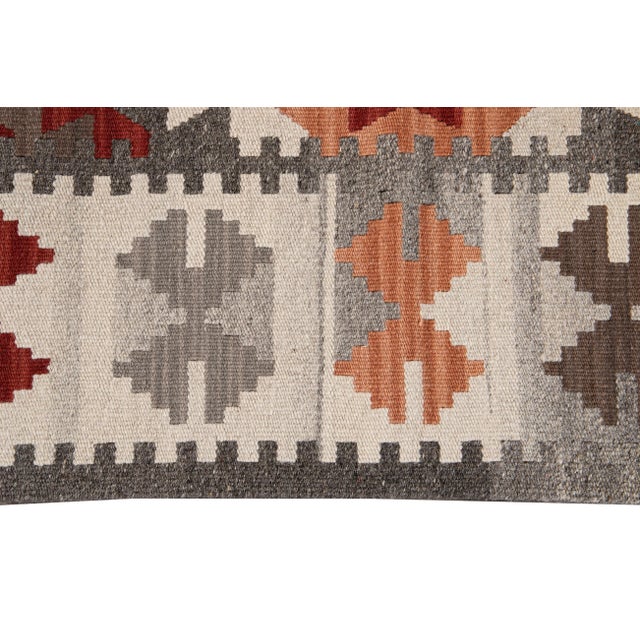 21st Century Modern Kilim Rug 4' 10'' X 6' 10'' For Sale In New York - Image 6 of 12