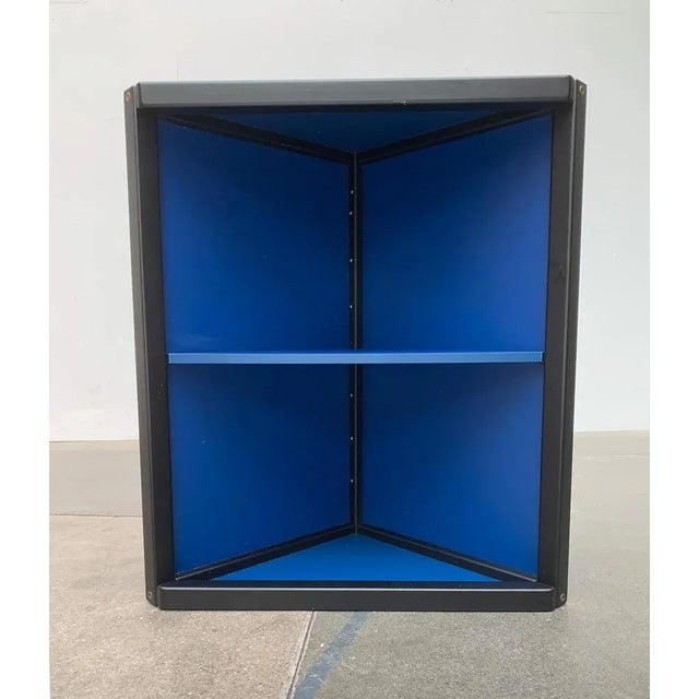 Vintage German Postmodern Profilsystem Corner Container Cabinets by Elmar Flötotto for Flötotto, Set of 3 For Sale - Image 9 of 18