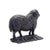 Metal English Victorian Cast Iron Ram Doorstop, C. 1880 For Sale - Image 7 of 7