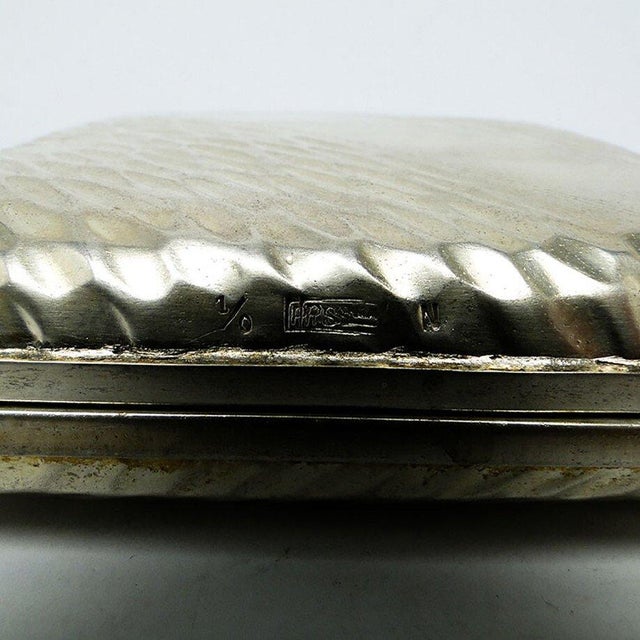 Cigarette Case from Plewkiewicz, Poland, 1920s For Sale - Image 4 of 10