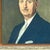 Vintage Regency Signed Original Oil Portrait Painting on Canvas For Sale - Image 11 of 12