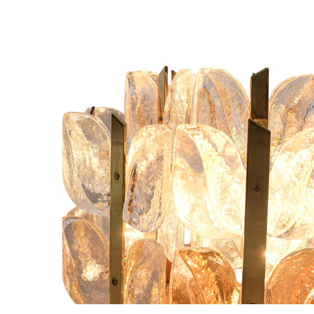 Introducing the kalmar 'florida', a stunning example of mid- century modern lighting design. A rare and handmade, high...