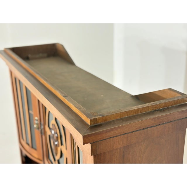 Antique Art Nouveau Kitchen Cabinet in Oak & Pine, 1900s For Sale - Image 11 of 15