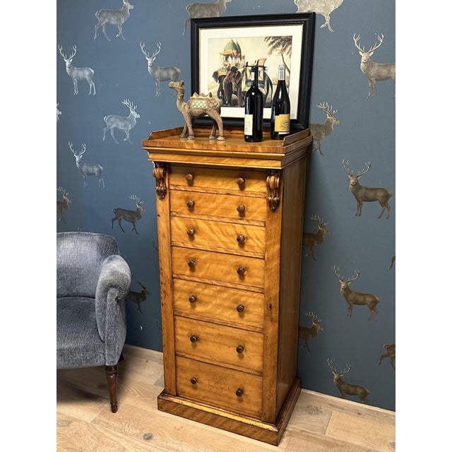 Wellington Chest of Drawers For Sale - Image 13 of 14