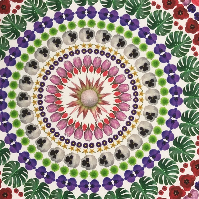 "Flower Mandala" Print For Sale In Los Angeles - Image 6 of 9