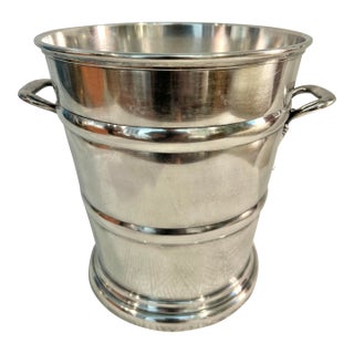 1930’s Art Deco Friedman Silver Co Silver Plate Champagne or Ice Bucket For Sale