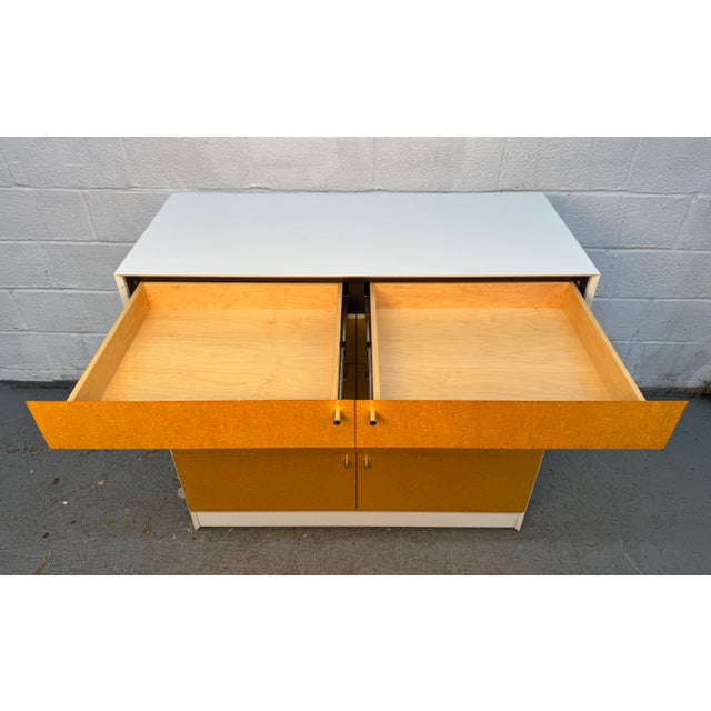 Mid 20th Century Modern Birdseye Maple Twelve-Drawer Dresser For Sale - Image 13 of 18