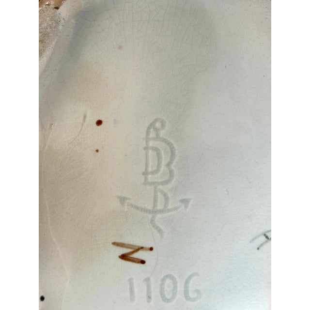 Art Nouveau A Stunning French Art Nouveau Majolica Floral Centerpiece by Fives-Lille For Sale - Image 3 of 11