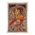 Mamta Devi (2016 National Award Recipient) – Hand-Painted Madhubani Painting of Lord Krishna With Flute For Sale