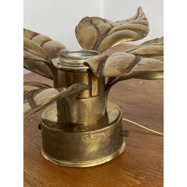 Flower Wall Sconce attributed to Willy Daro for Massive, 1970s For Sale - Image 10 of 14