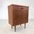 Dimensions: H 29.7” x W 24.3” x D 13.3” Mid-Century Modern chest of drawers with 4 drawers with recessed handles,...