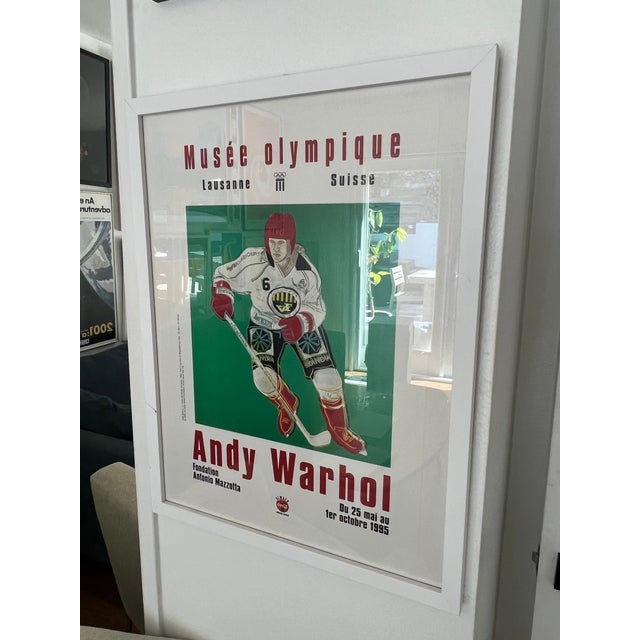 Warhol Foundation original print. Framed professionally with conservation glass. Some imperfections on the frame.