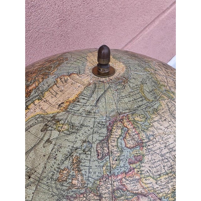 French Terrestrial Globe from G. Thomas, 1890 For Sale - Image 4 of 14