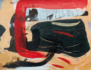 Monika Rossa, Abstraction, 2025, Oil on Canvas