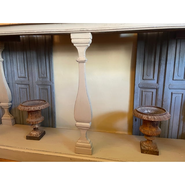 French Baluster Console Table, 1890s For Sale - Image 4 of 18