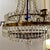 Scandinavian Neoclassical Six Light Crystal Chandelier Circa 1800 For Sale - Image 4 of 7