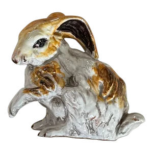 Circa 1960 Italian Bunny Rabbit Figurine