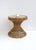 Wicker and Glass Side Drinks Table, Circa Mid-20th Century For Sale - Image 4 of 9