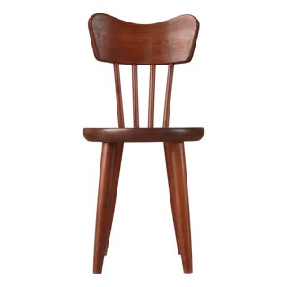 Swedish Modern Pinewood Chair attributed to Torsten Claeson for Steneby Hemslöjd, 1930s For Sale