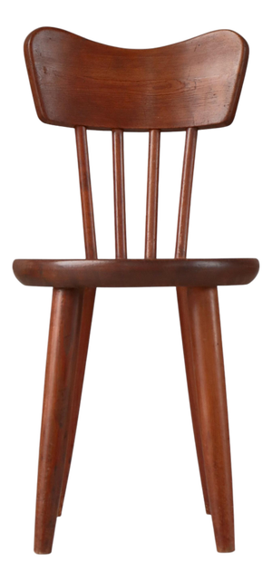 Swedish Modern Pinewood Chair attributed to Torsten Claeson for Steneby Hemslöjd, 1930s